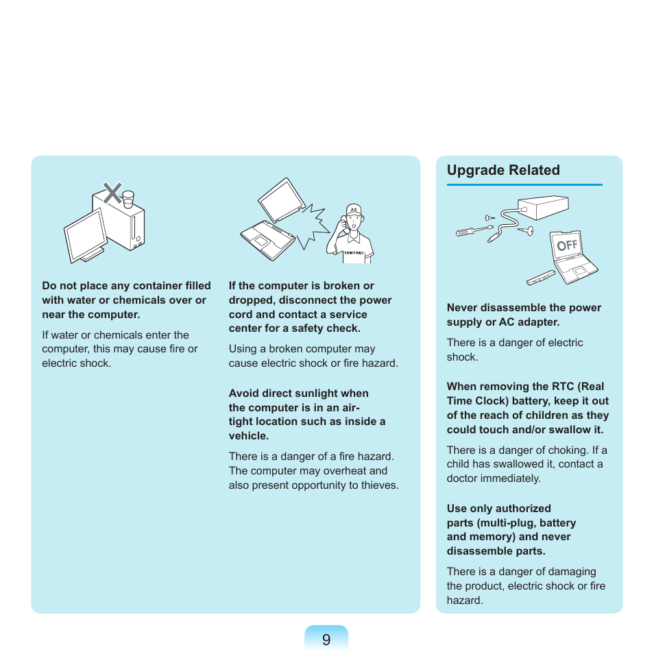 Upgrade related | Samsung Q71 User Manual | Page 10 / 191