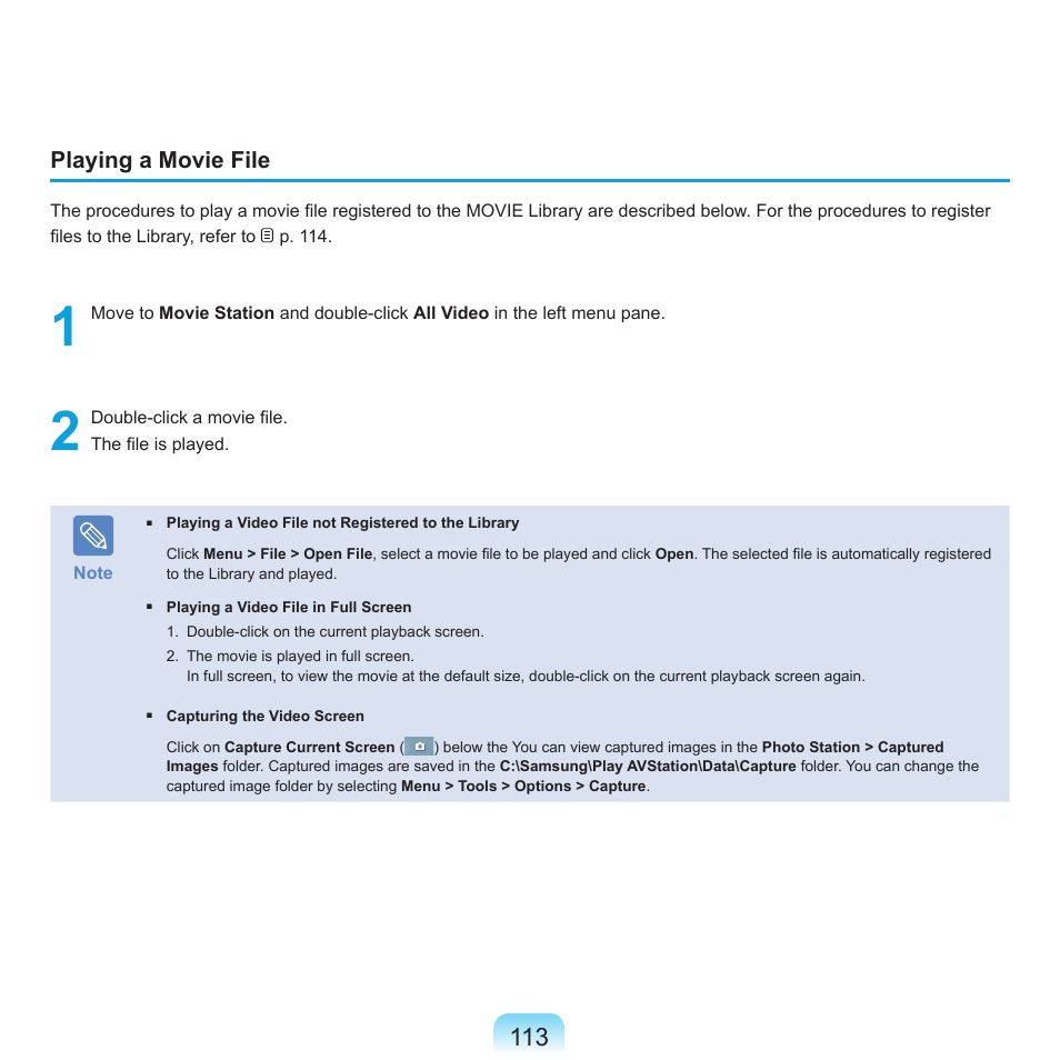Samsung Q71 User Manual | Page 114 / 191