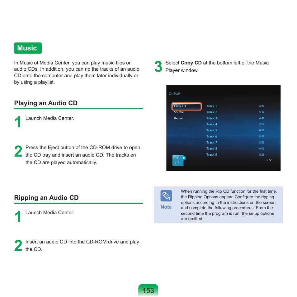 Music | Samsung Q71 User Manual | Page 154 / 191