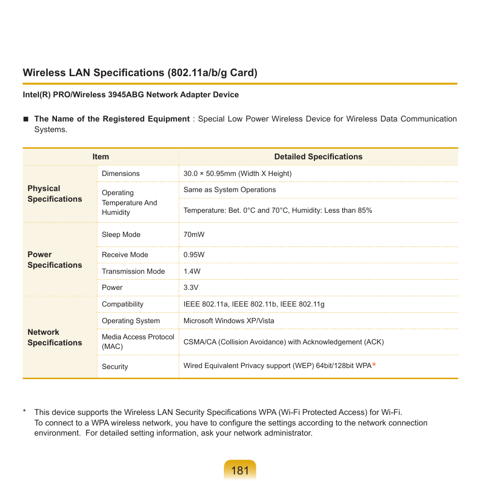 Samsung Q71 User Manual | Page 182 / 191