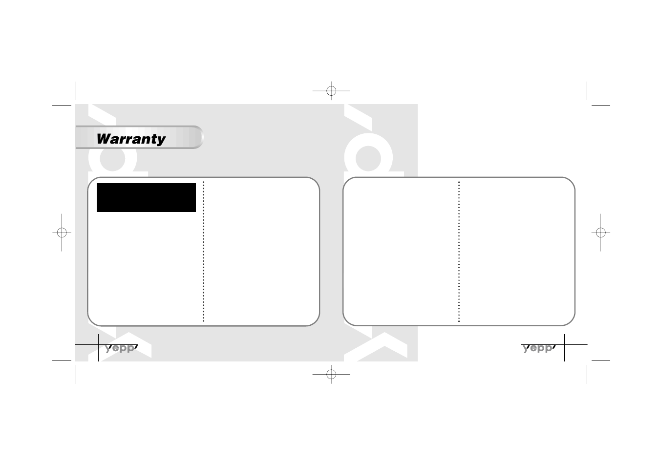 Warranty | Samsung YP-30SH User Manual | Page 29 / 30