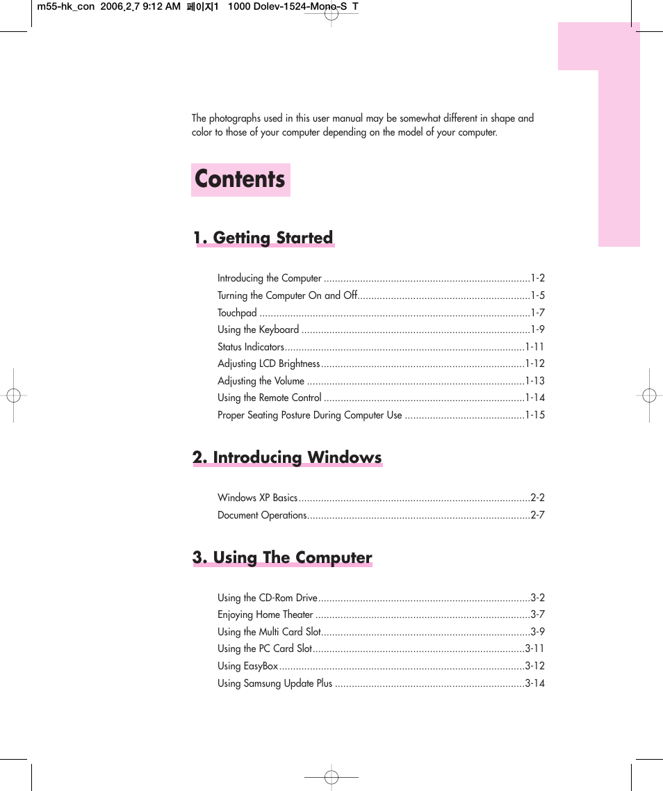 Samsung M55 User Manual | Page 2 / 161