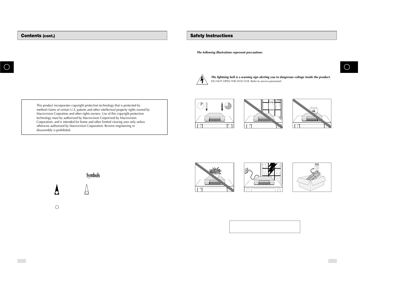 Samsung DVD-V85 User Manual | Page 3 / 37