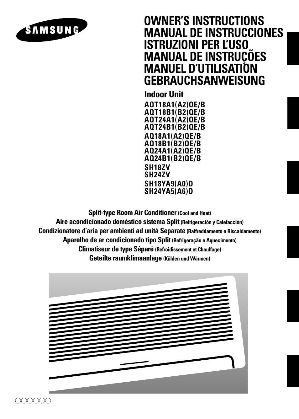 Samsung AQT18A1(A2)QE/B User Manual | 26 pages