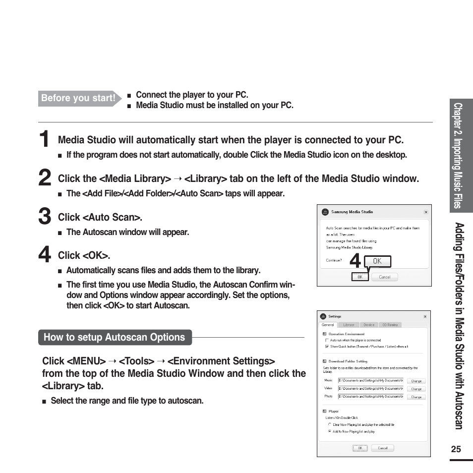 Samsung YP-F2 User Manual | Page 25 / 62