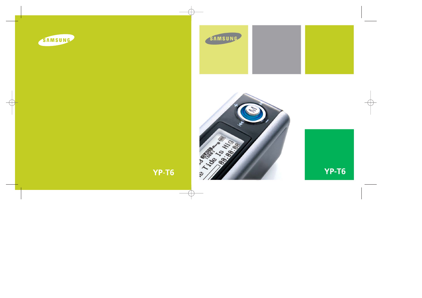 Samsung YP-MT6Z User Manual | 29 pages