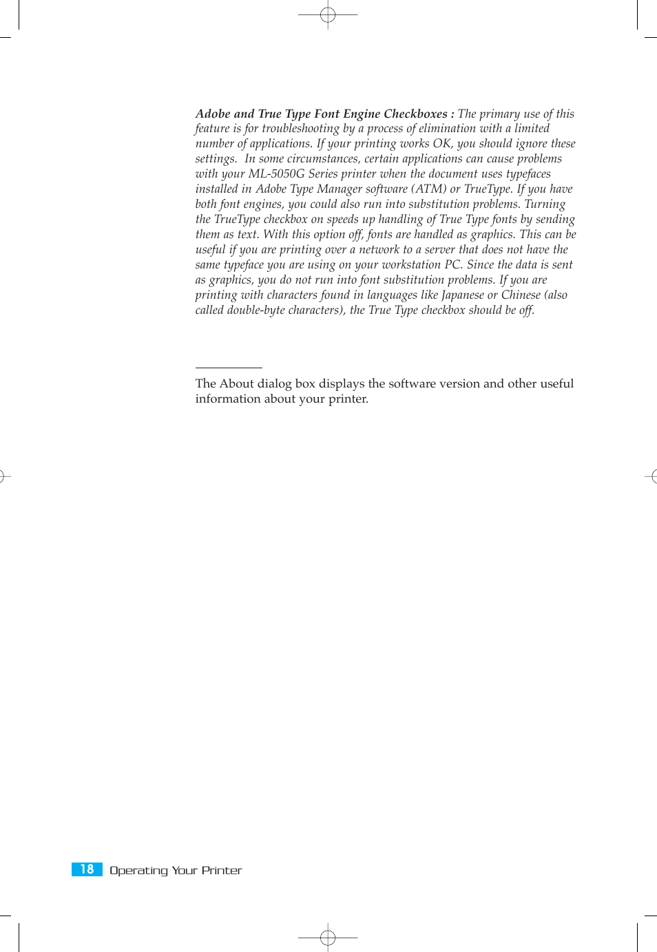 Samsung ML-5050G User Manual | Page 23 / 39