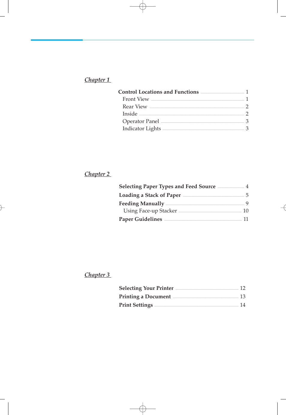 Samsung ML-5050G User Manual | Page 3 / 39