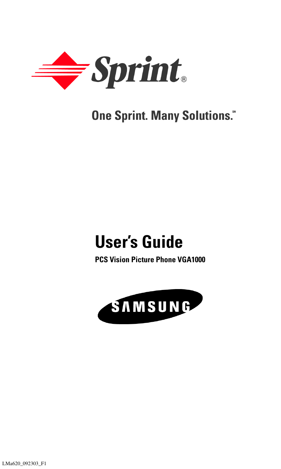 Samsung VGA1000 User Manual | 182 pages