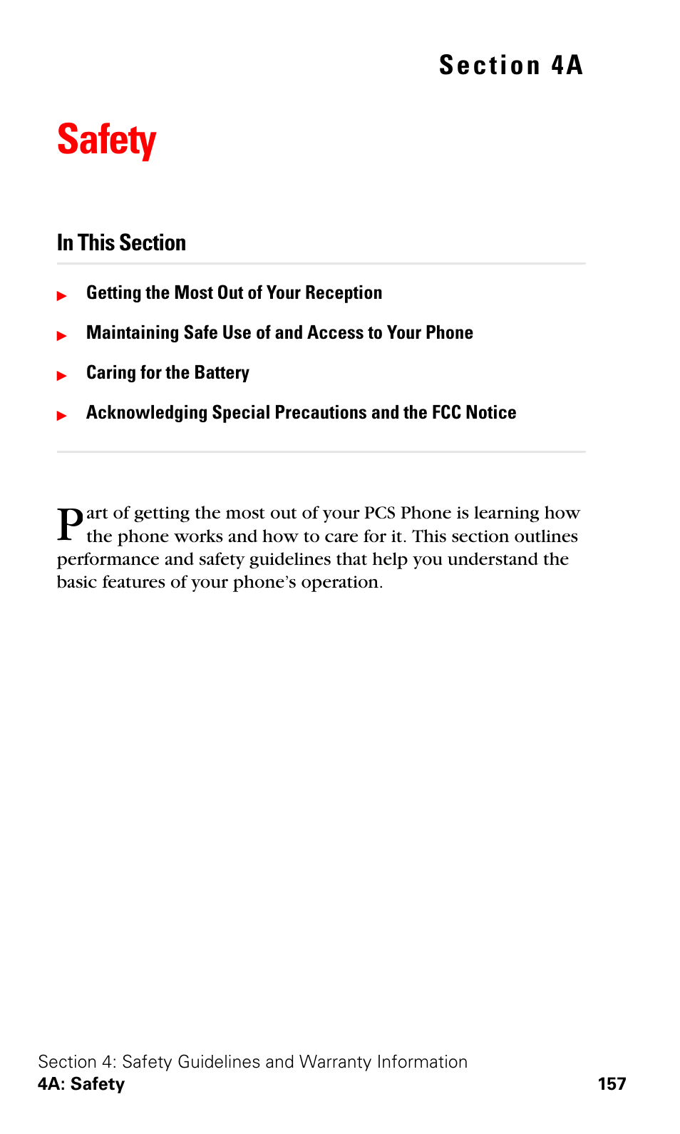 Safety, 4a. safety | Samsung VGA1000 User Manual | Page 165 / 182