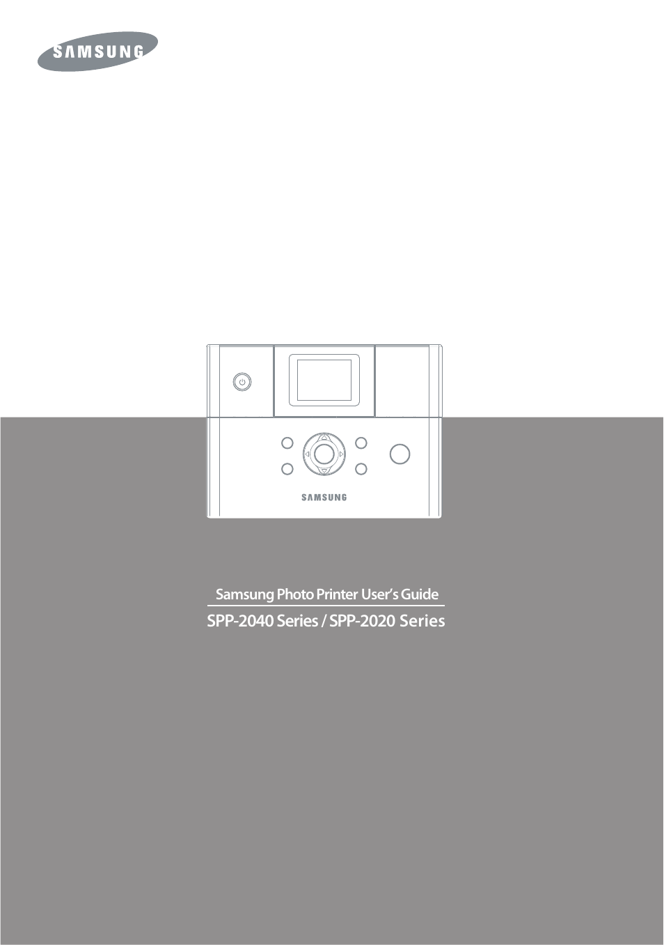 Samsung SPP 2040 User Manual | 81 pages