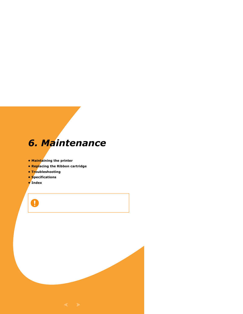 Maintenance | Samsung SPP 2040 User Manual | Page 67 / 81