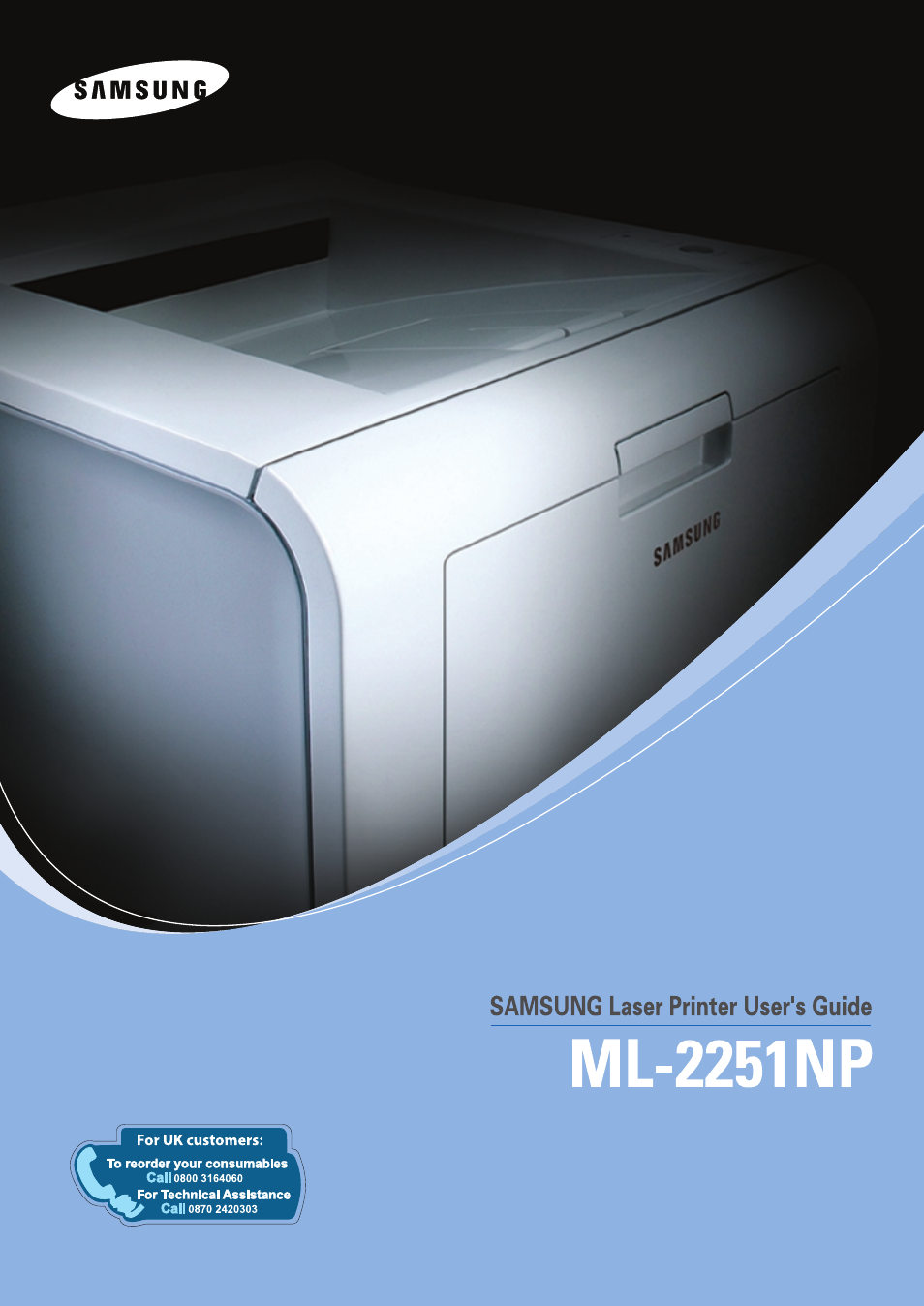Samsung ML-2251NP User Manual | 203 pages