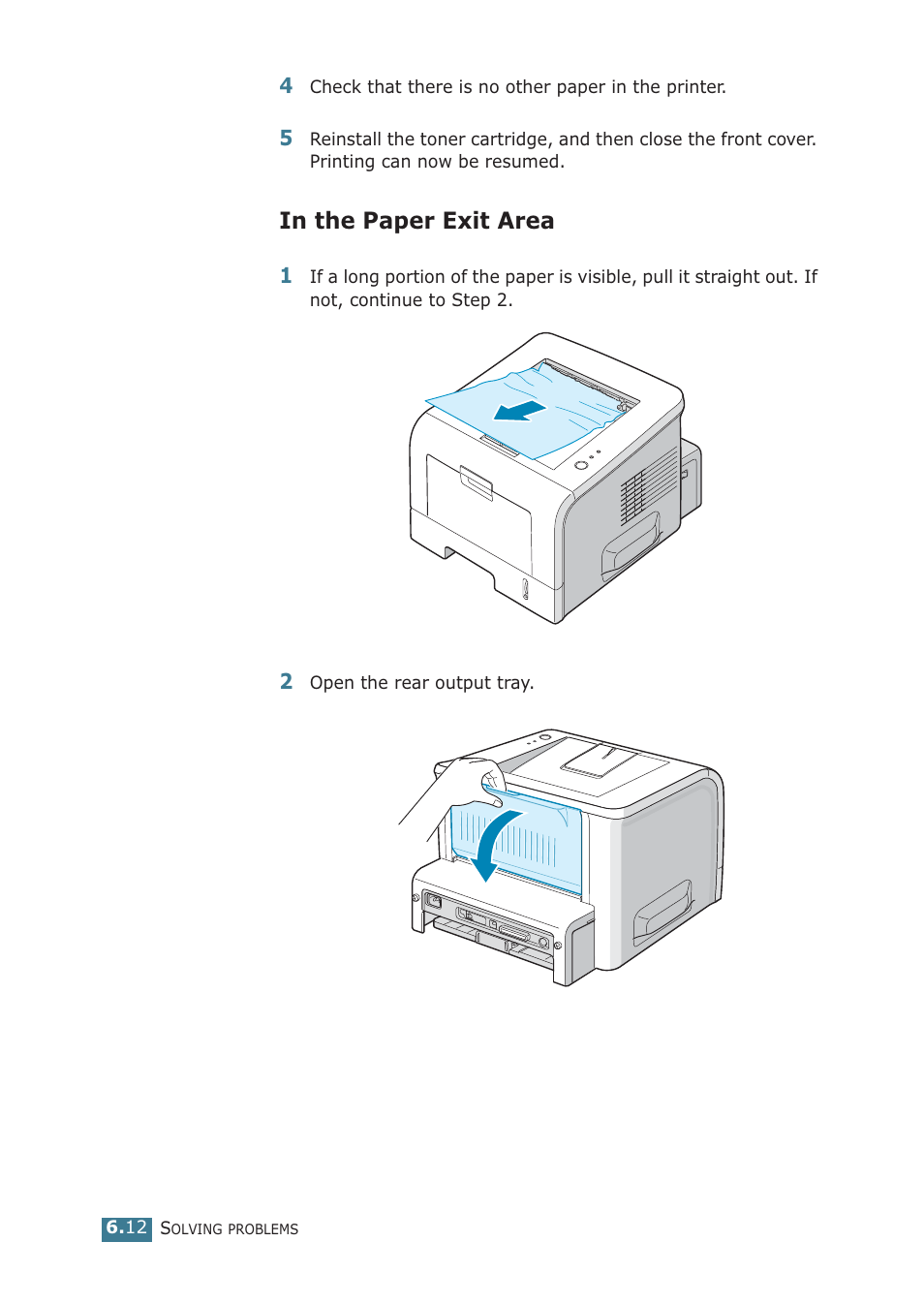 In the paper exit area | Samsung ML-2251NP User Manual | Page 127 / 203
