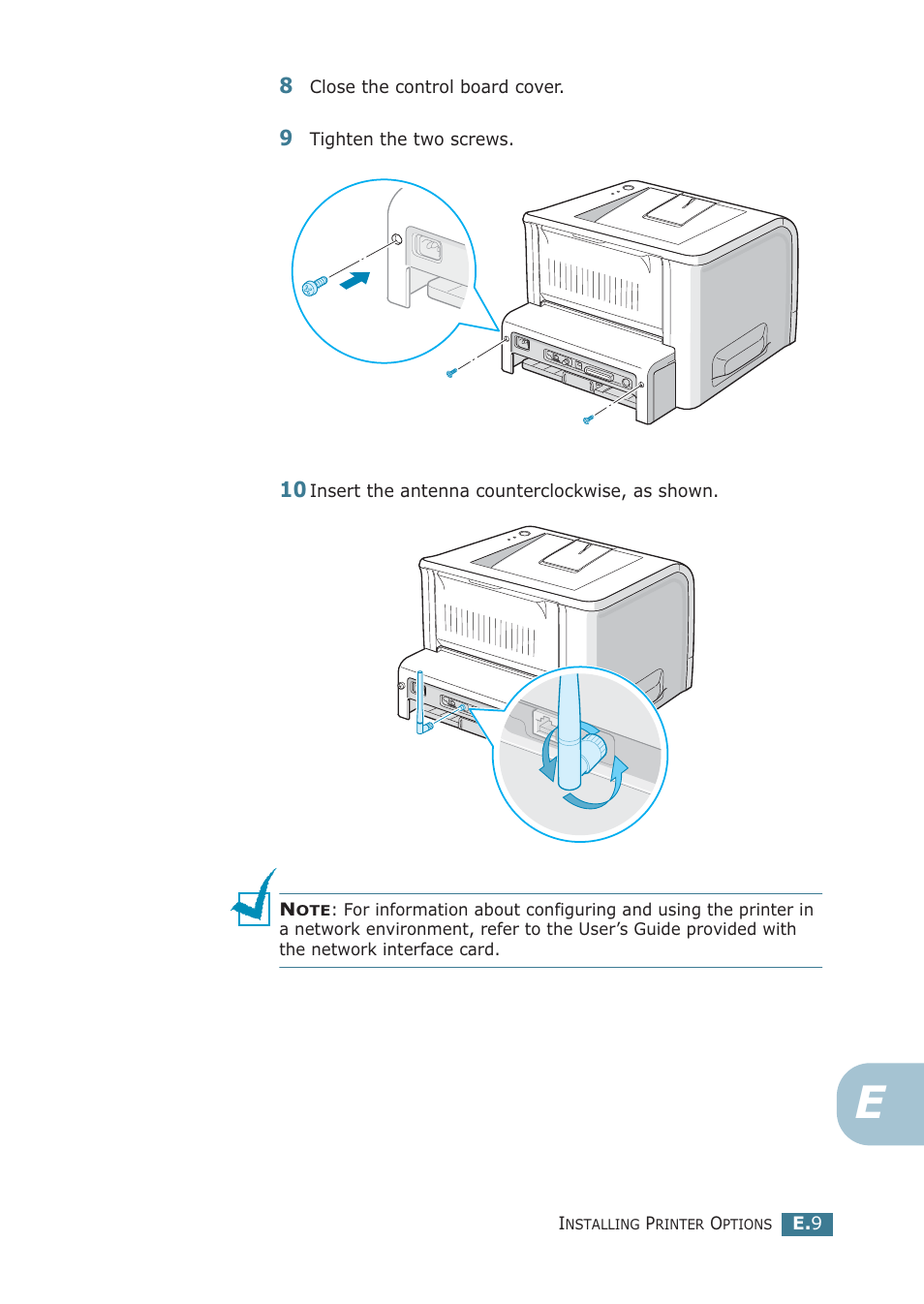 Samsung ML-2251NP User Manual | Page 186 / 203