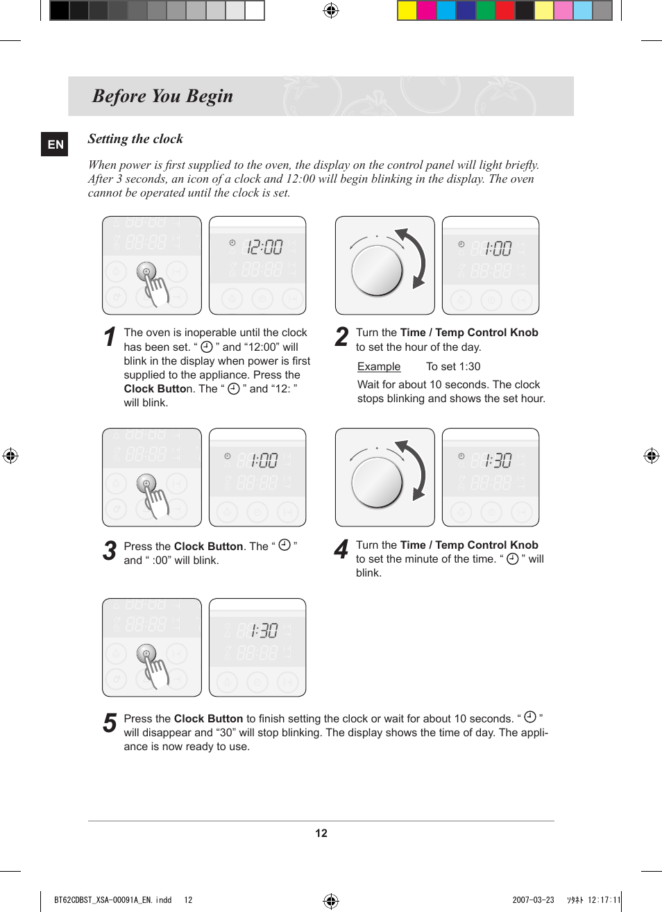 Before you begin | Samsung BT62CDBST User Manual | Page 14 / 52