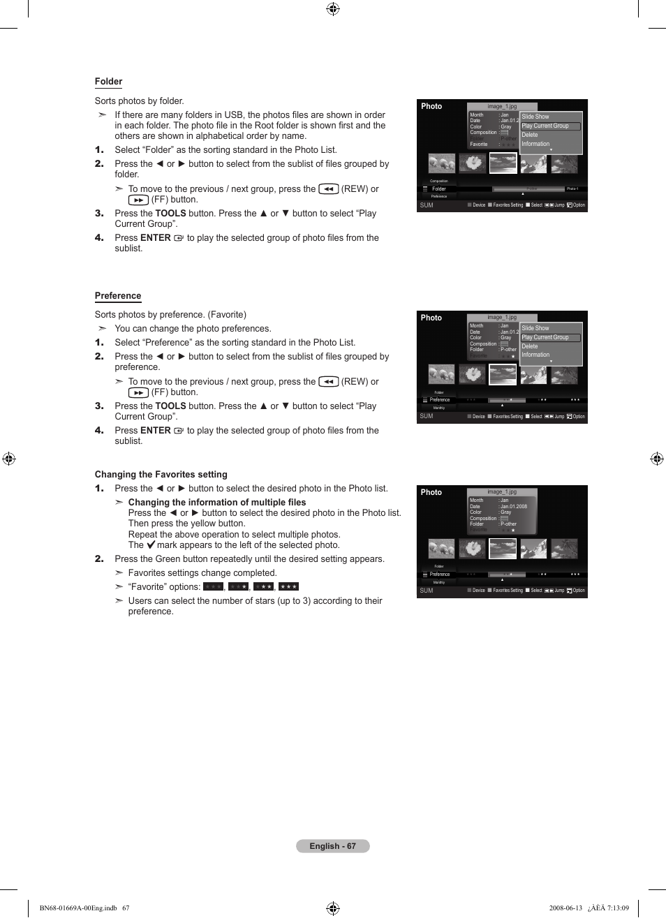 Samsung Digimax Cyber 630 User Manual | Page 69 / 107