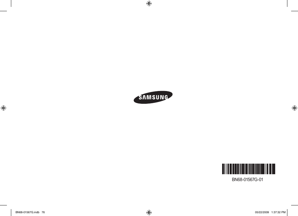 Samsung SPF-71ES User Manual | Page 76 / 76