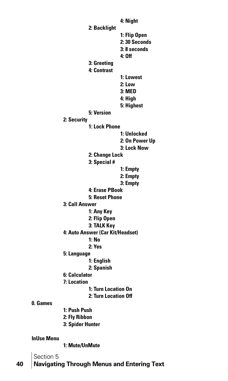 Samsung A460 User Manual | Page 42 / 129