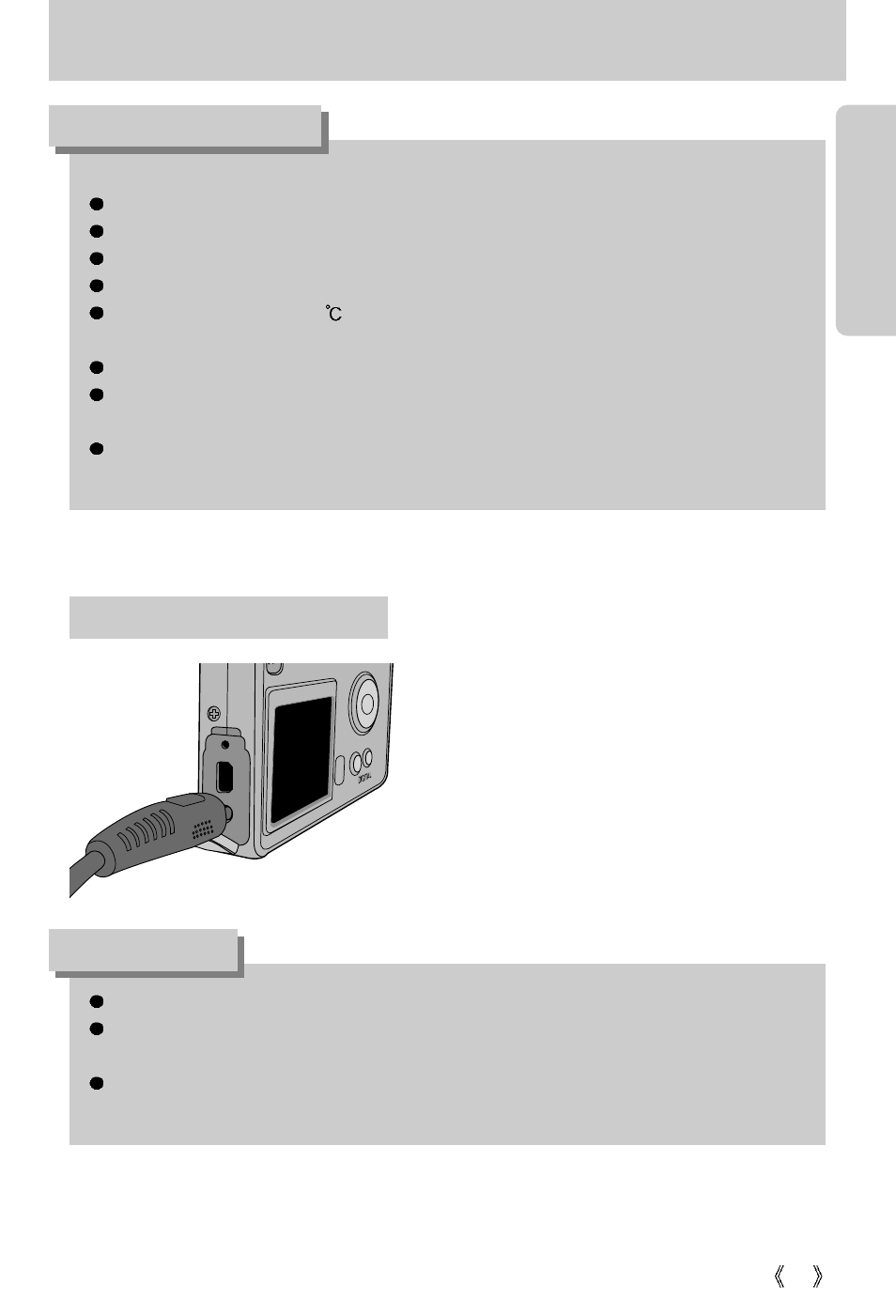 Connecting to a power source, Information danger | Samsung Digimax U-CA 401 User Manual | Page 15 / 96