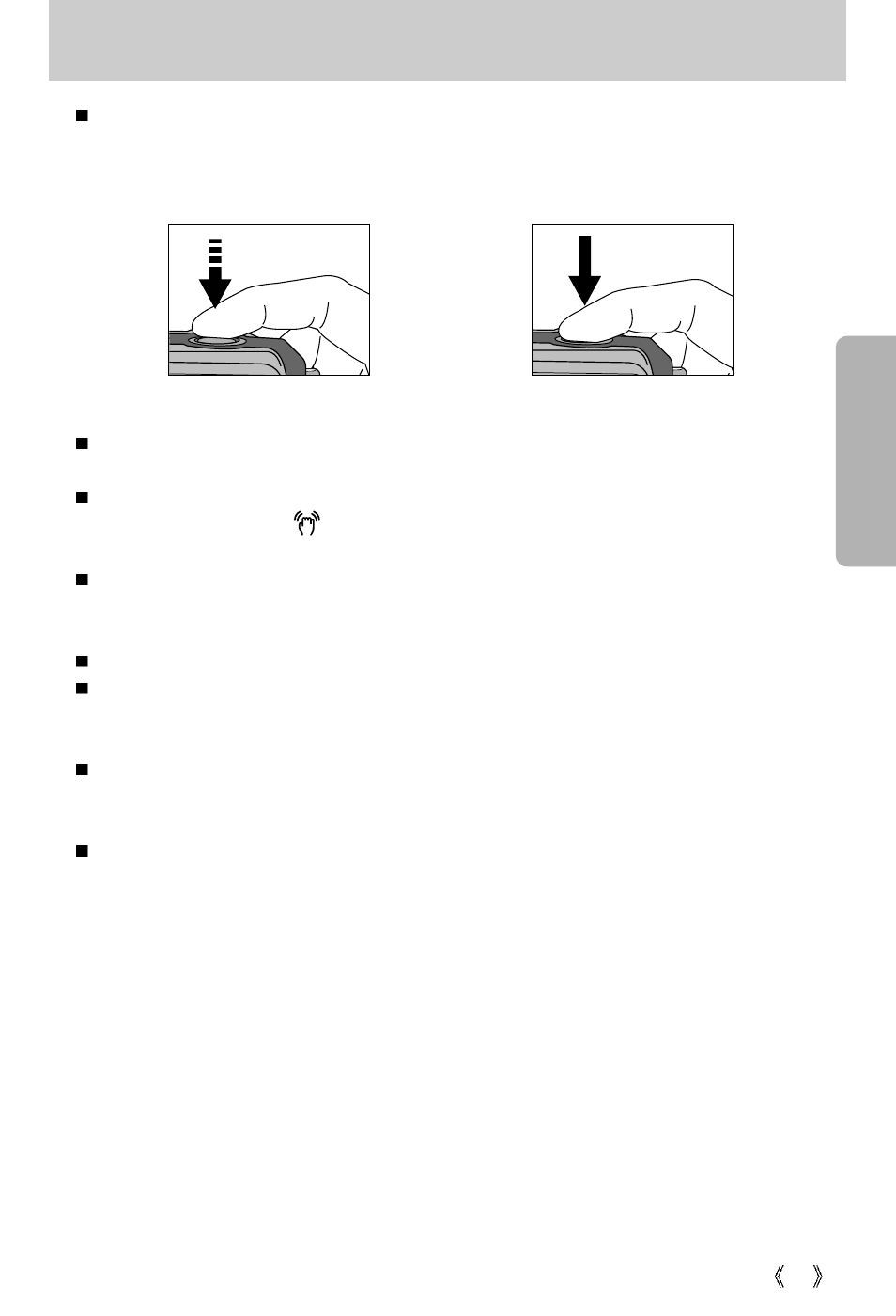 Things to watch out for when taking pictures | Samsung Digimax U-CA 401 User Manual | Page 23 / 96