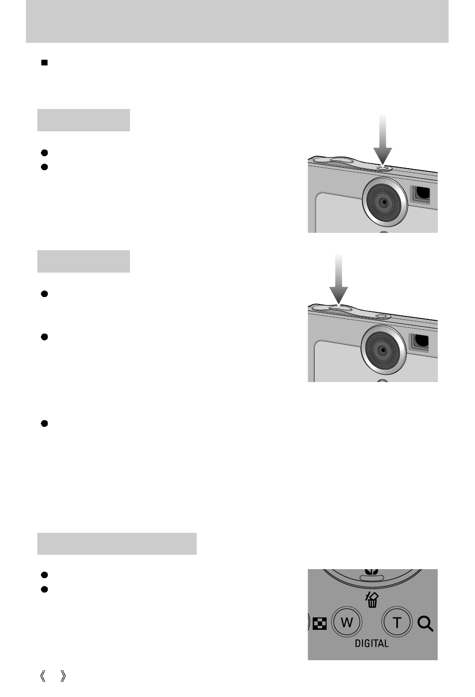 Using the camera buttons to adjust the camera | Samsung Digimax U-CA 401 User Manual | Page 24 / 96