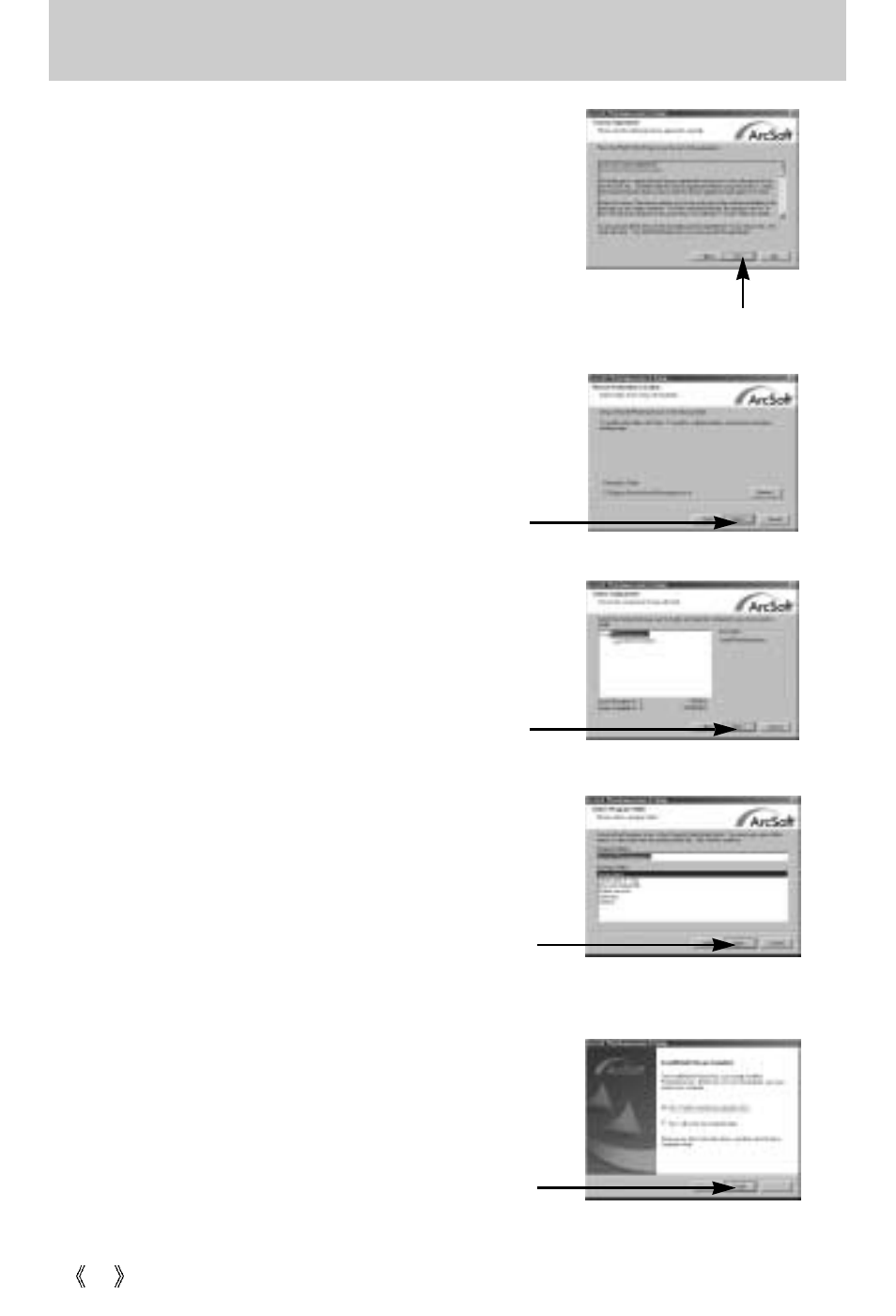 Setting up the application software | Samsung Digimax U-CA 401 User Manual | Page 78 / 96