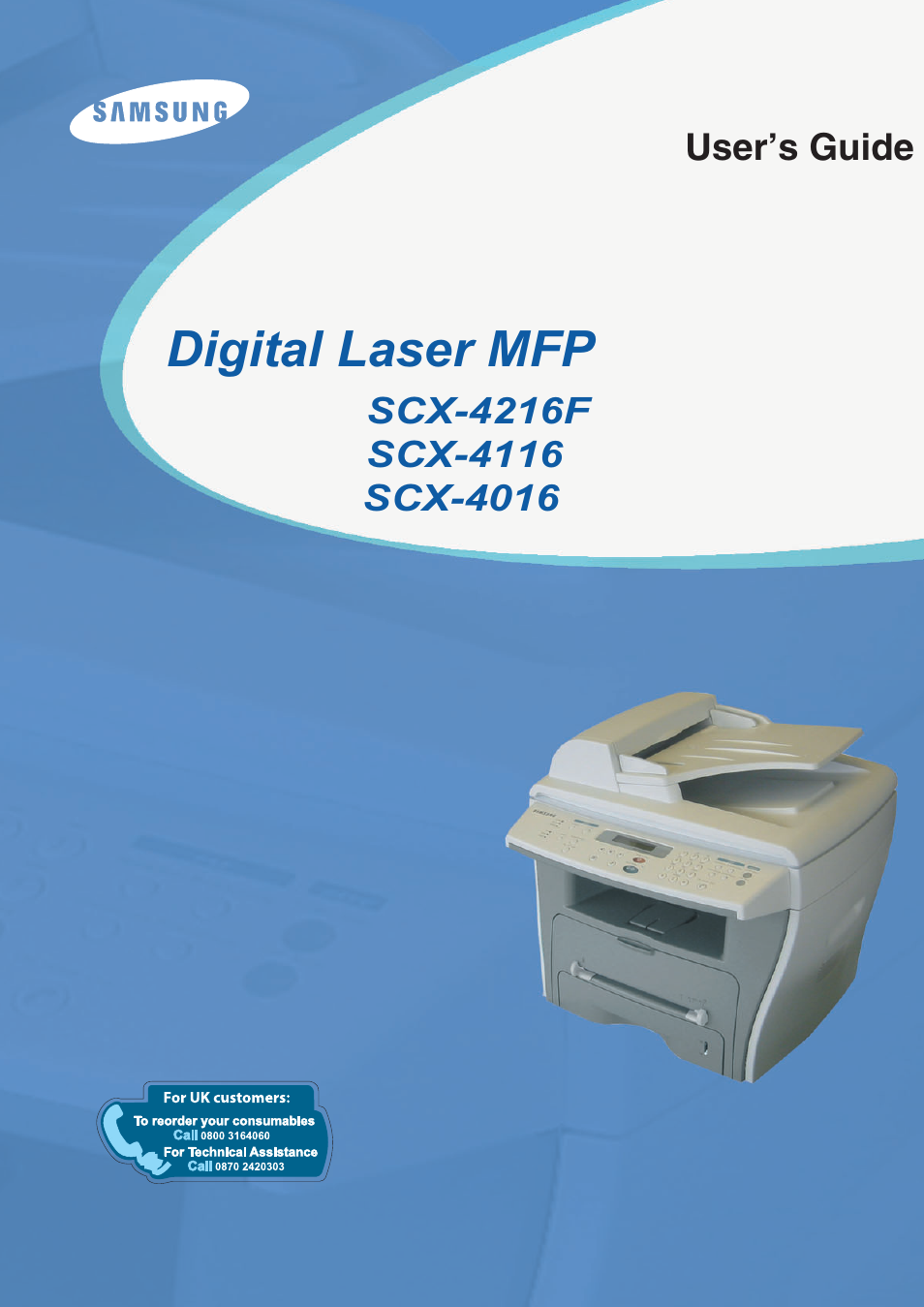 Samsung SCX-4116 User Manual | 210 pages