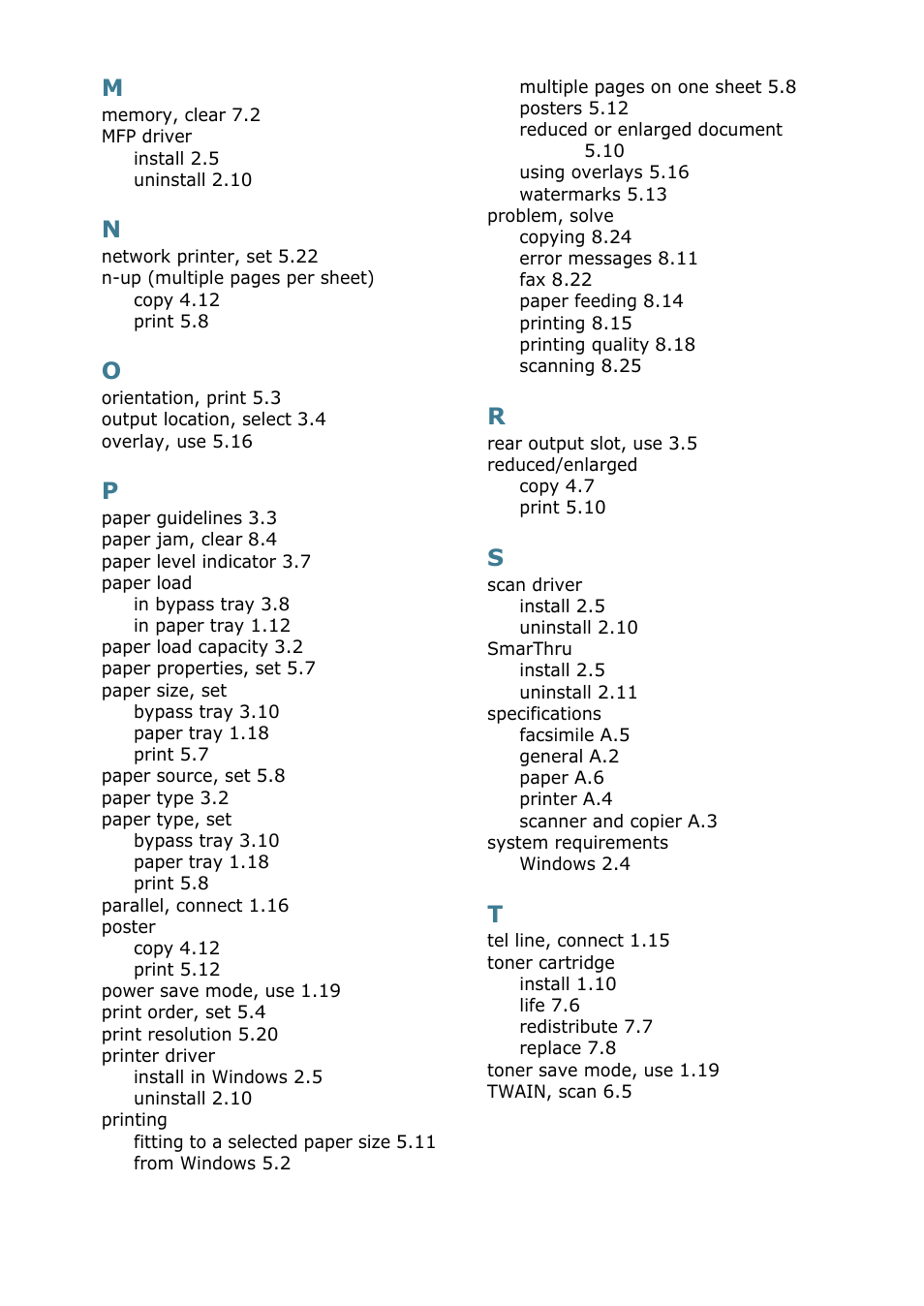 Samsung SCX-4116 User Manual | Page 155 / 210