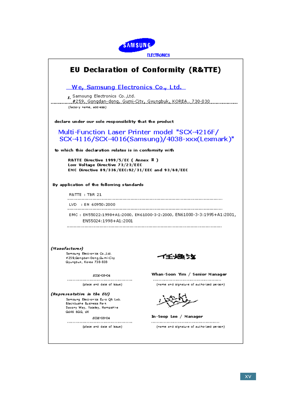 Samsung SCX-4116 User Manual | Page 16 / 210