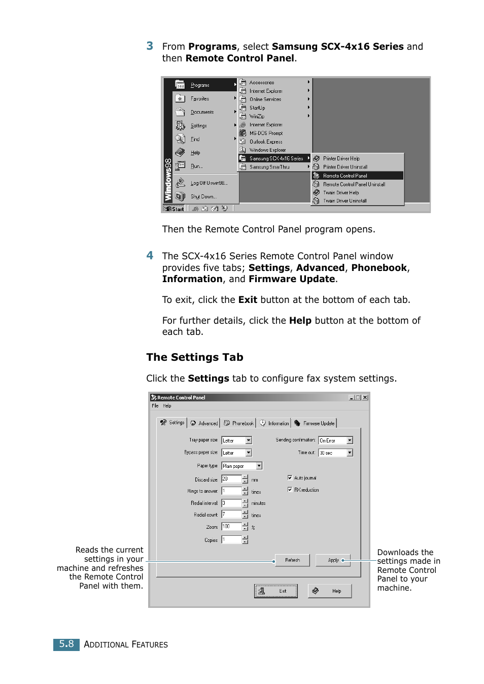 Samsung SCX-4116 User Manual | Page 206 / 210