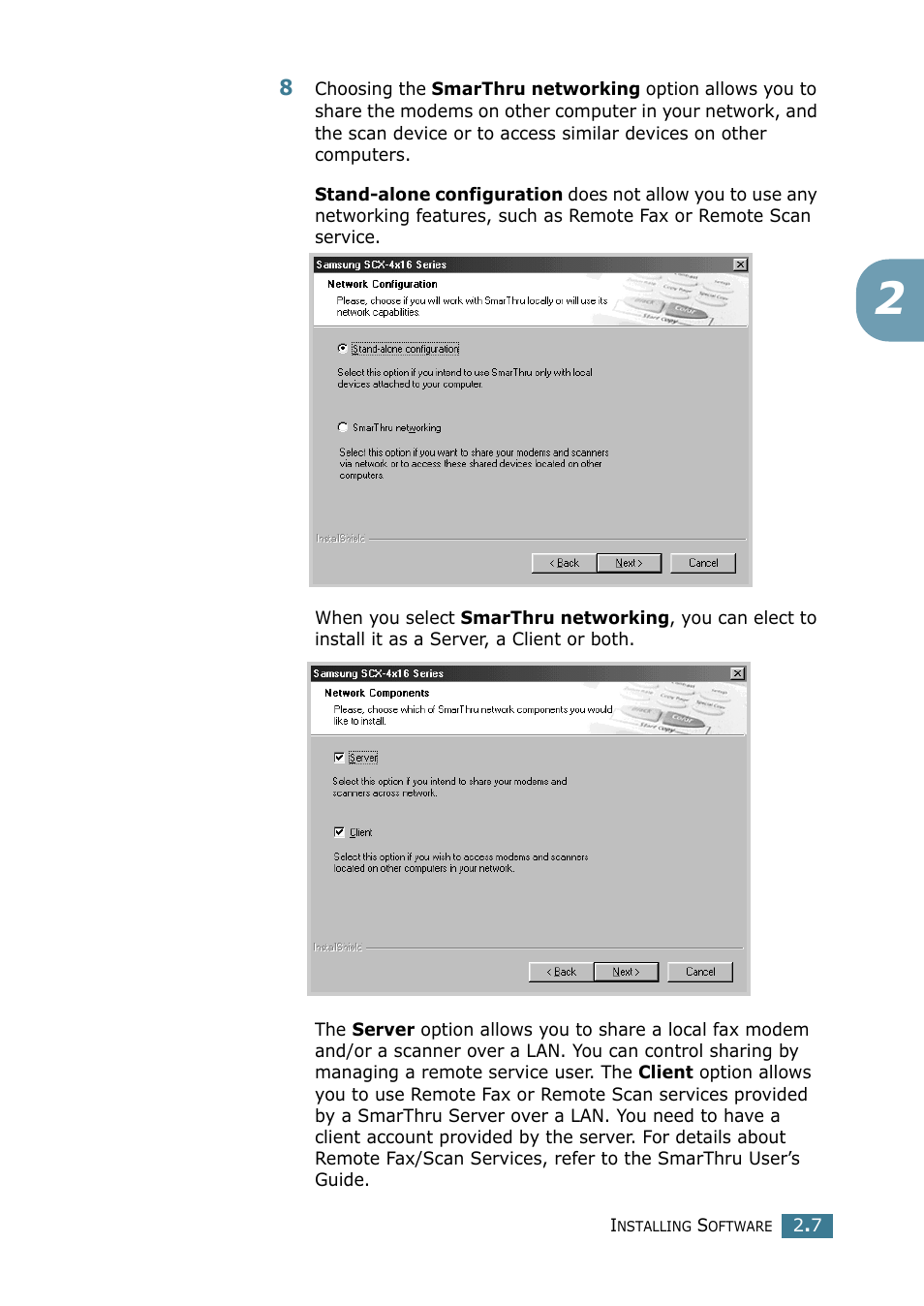 Samsung SCX-4116 User Manual | Page 44 / 210