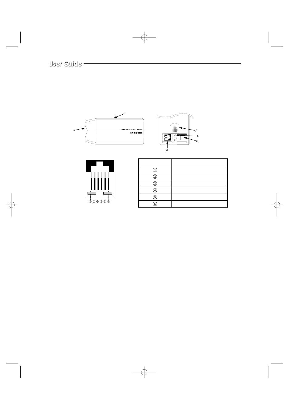 3) camera composition and installation method | Samsung Color Dual Quad Network Observation System SSC21WEB User Manual | Page 14 / 103
