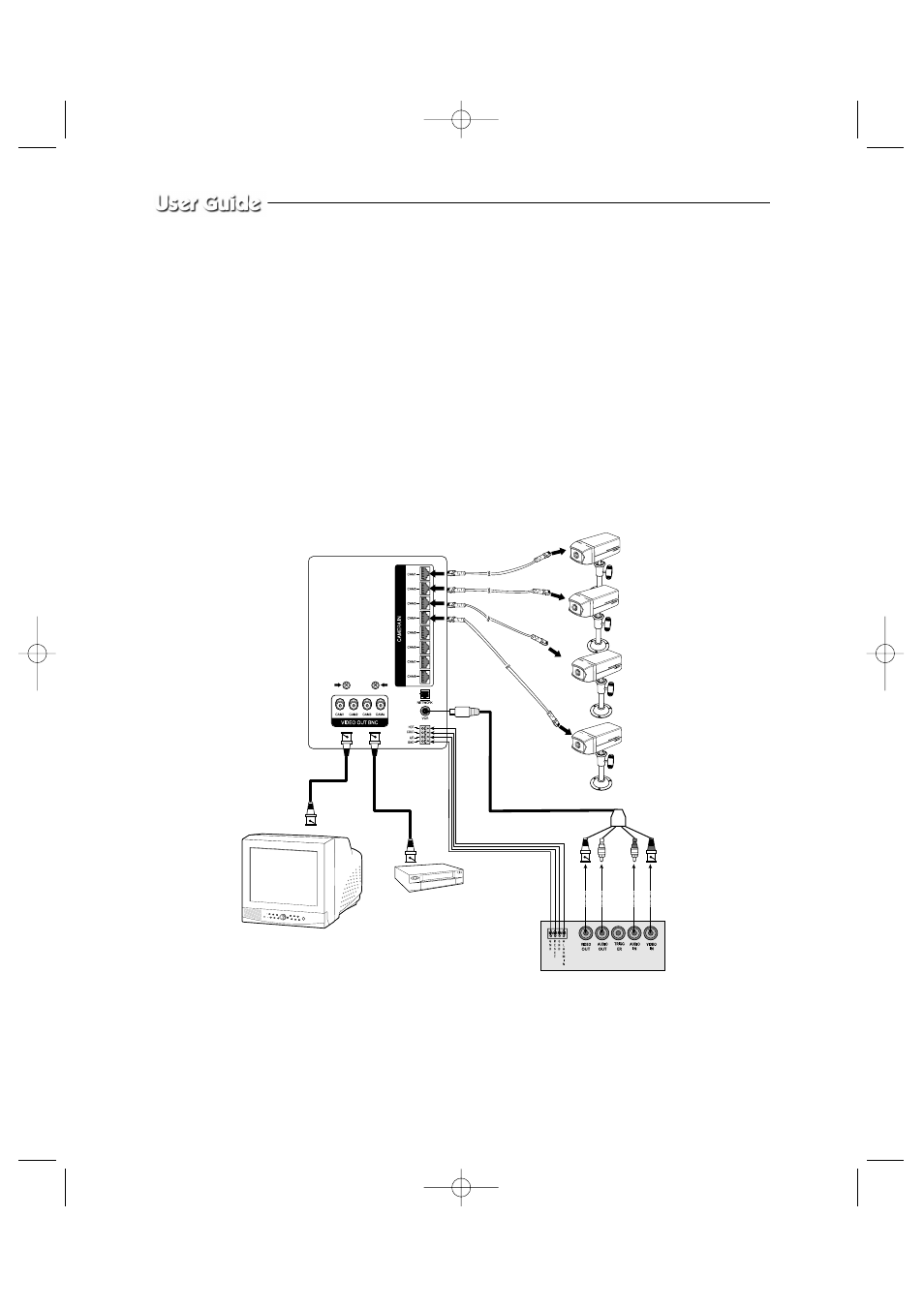 6) whole system connection and configuration | Samsung Color Dual Quad Network Observation System SSC21WEB User Manual | Page 20 / 103