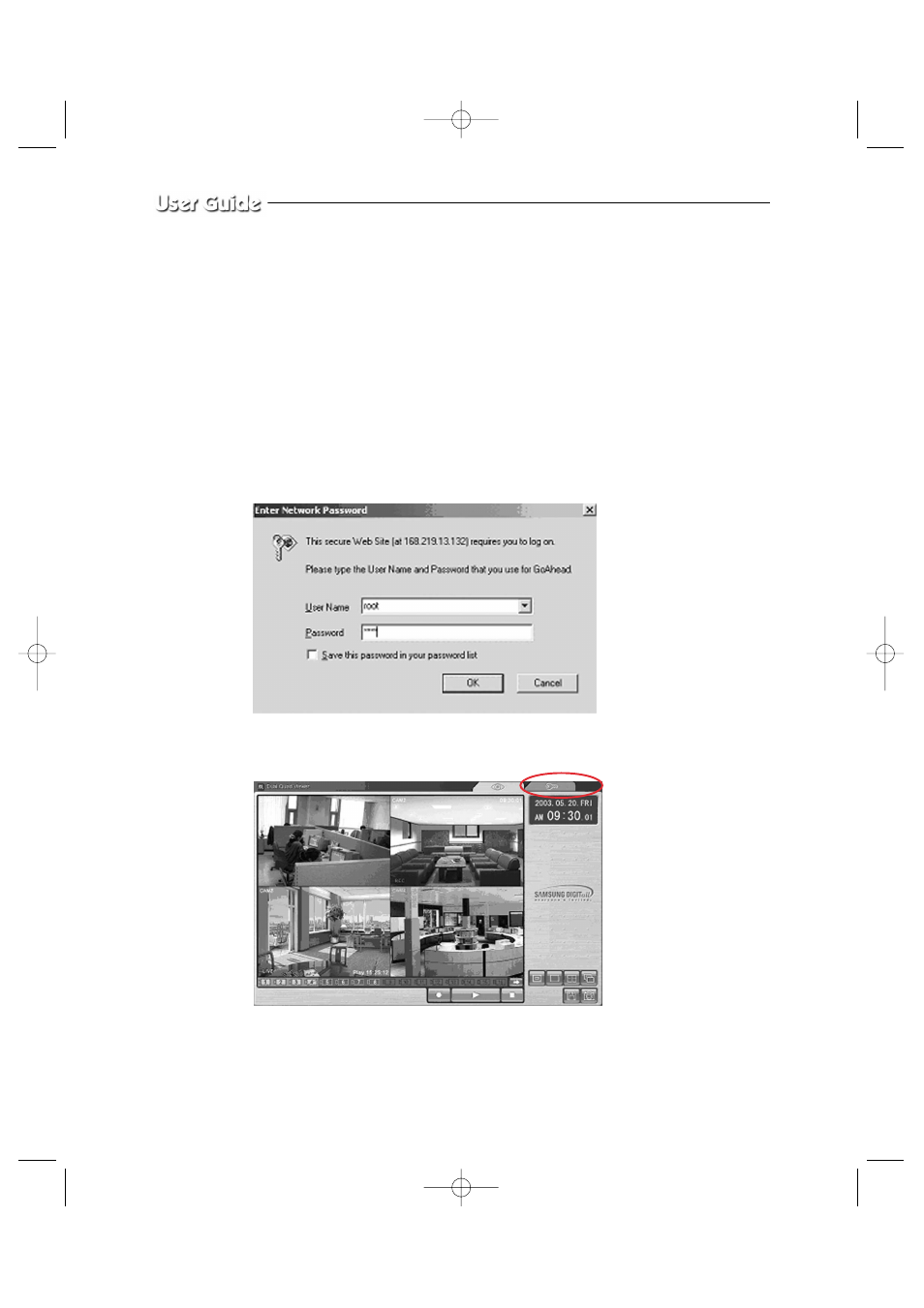 Admin menu, Admin menu entering | Samsung Color Dual Quad Network Observation System SSC21WEB User Manual | Page 52 / 103