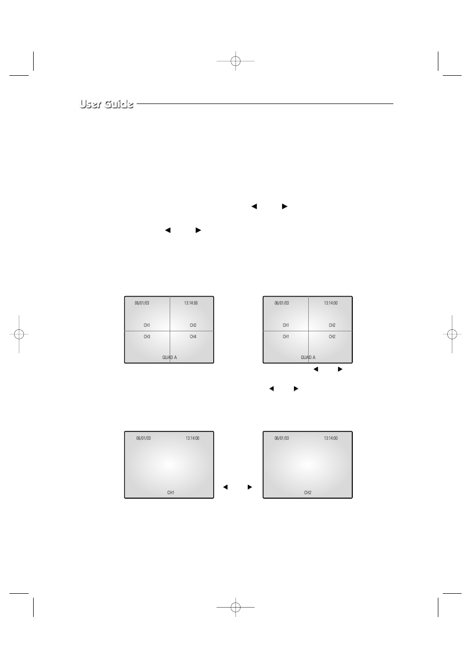 Chapter 4: display mode setting method, 1) single screen display | Samsung Color Dual Quad Network Observation System SSC21WEB User Manual | Page 86 / 103