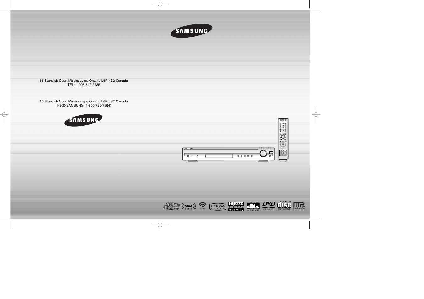 Samsung HT-TQ85 User Manual | 43 pages