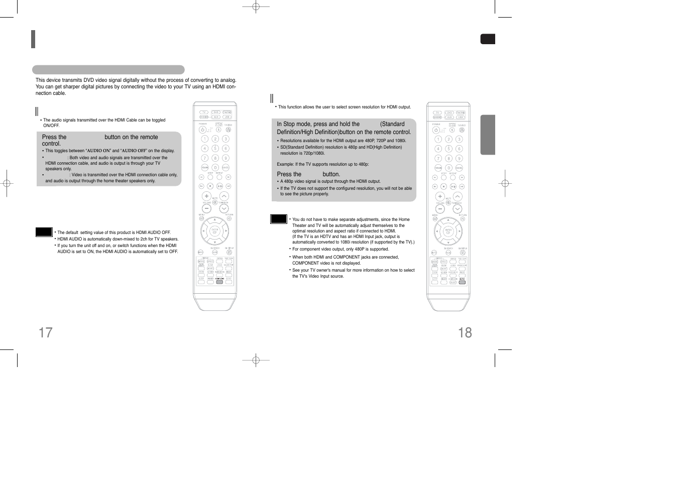 Hdmi function | Samsung HT-TQ85 User Manual | Page 10 / 43