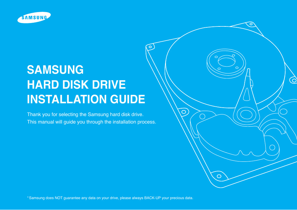Samsung hard disk drive installation guide | Samsung BF68-00160B User Manual | Page 2 / 60