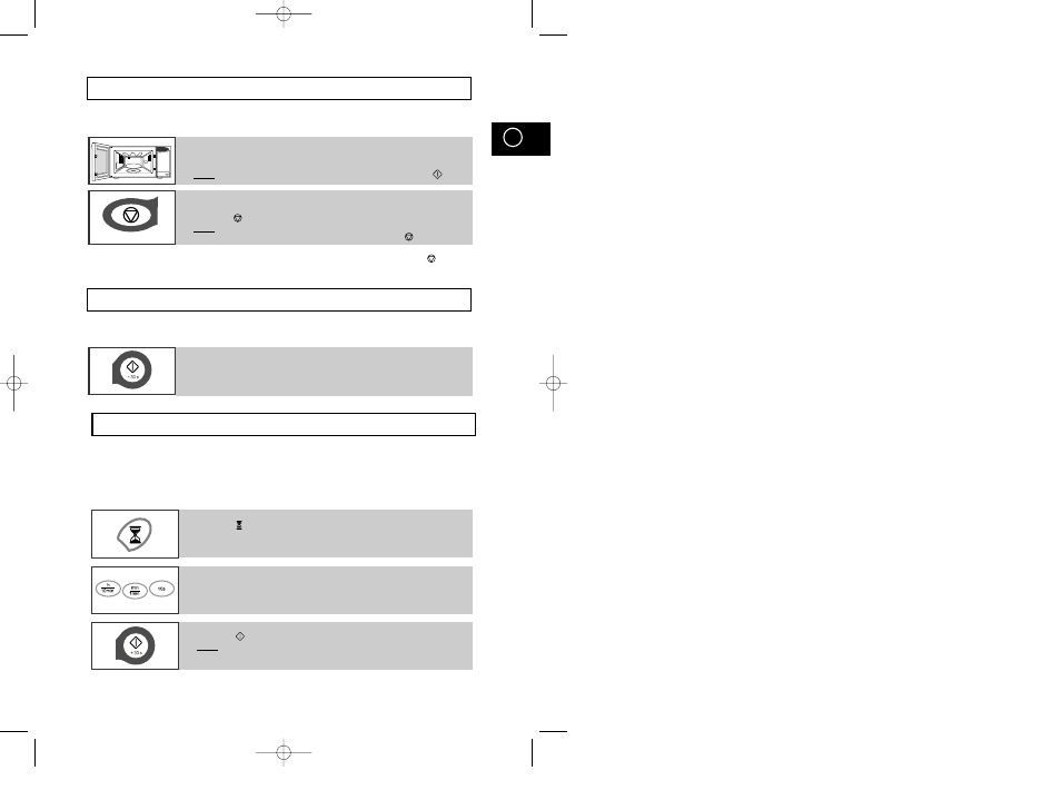 Setting a standing time, Stopping the cooking, Adjusting the cooking time | Samsung CE2D33/CE2D33T User Manual | Page 15 / 42