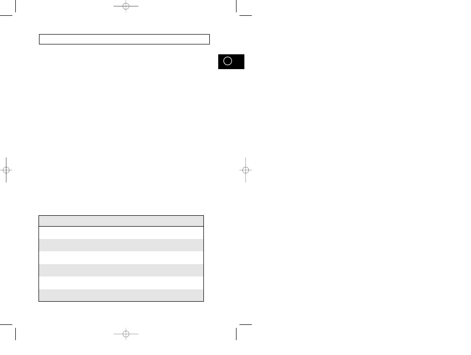 Cooking guide | Samsung CE2D33/CE2D33T User Manual | Page 29 / 42