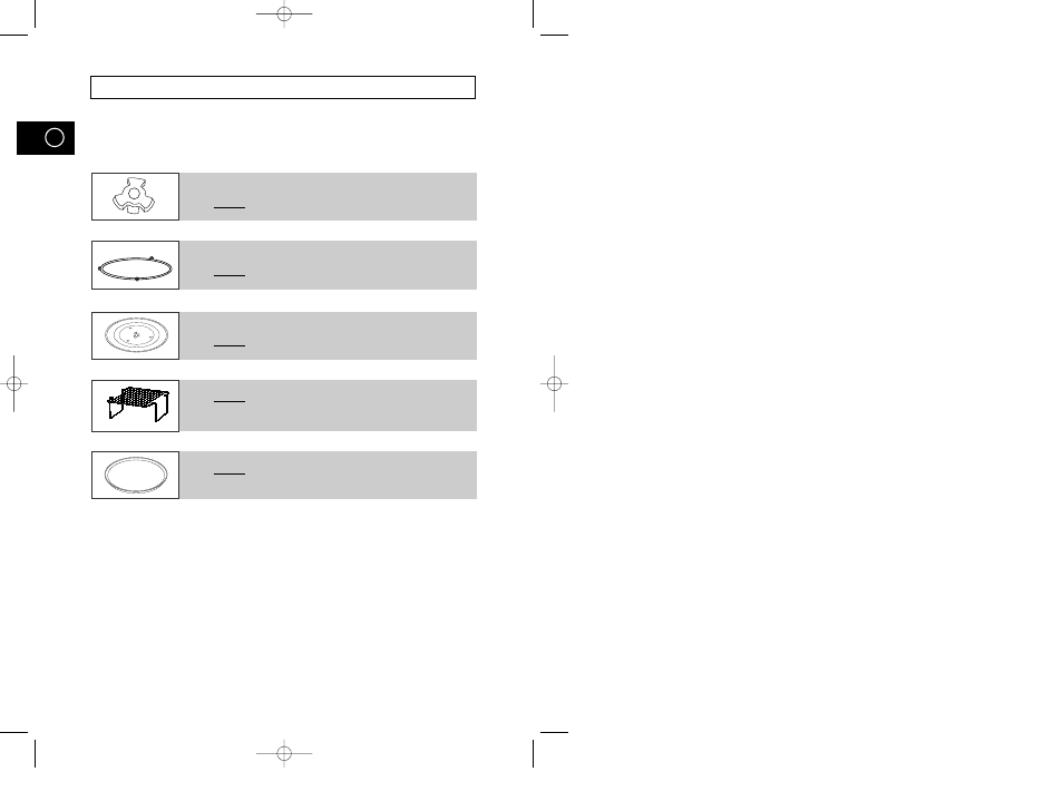 Accessories | Samsung CE2D33/CE2D33T User Manual | Page 6 / 42
