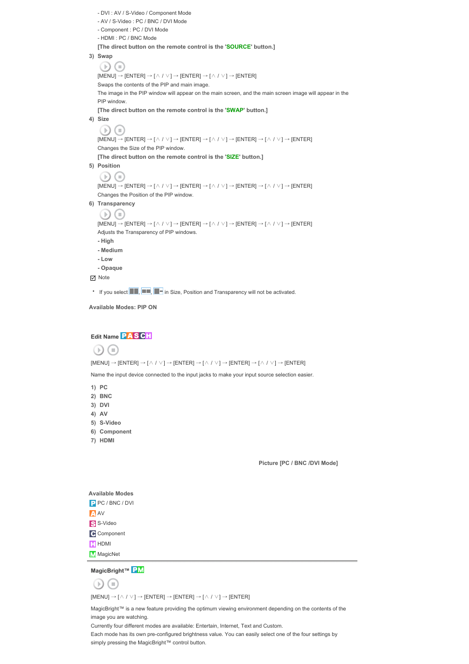 Samsung 570DXN User Manual | Page 134 / 164