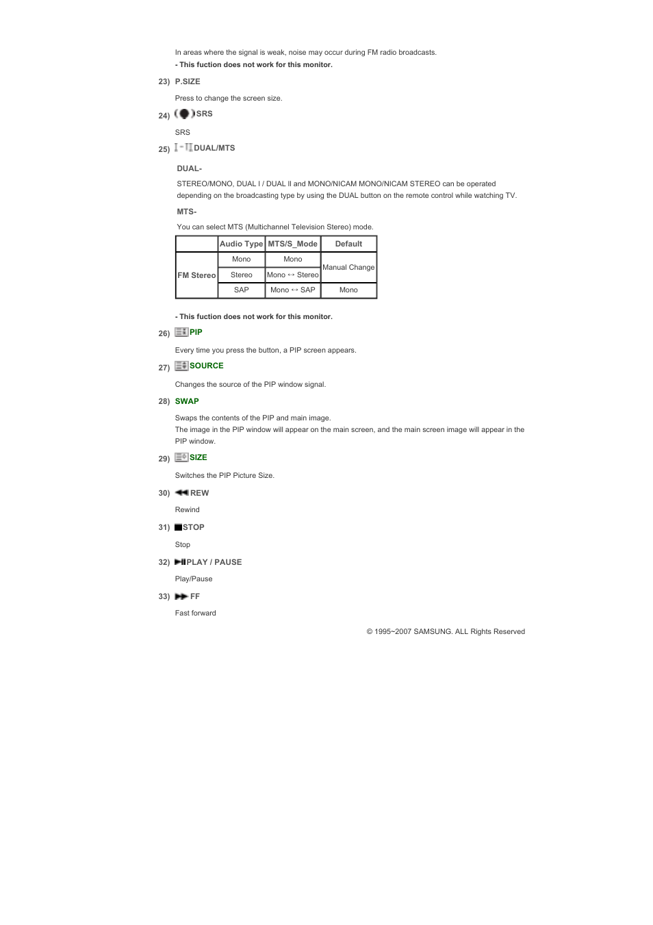 Samsung 570DXN User Manual | Page 18 / 164