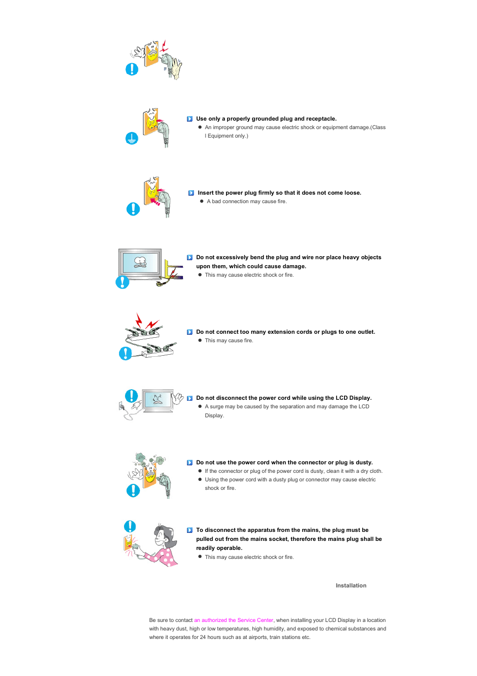 Power | Samsung 570DXN User Manual | Page 3 / 164