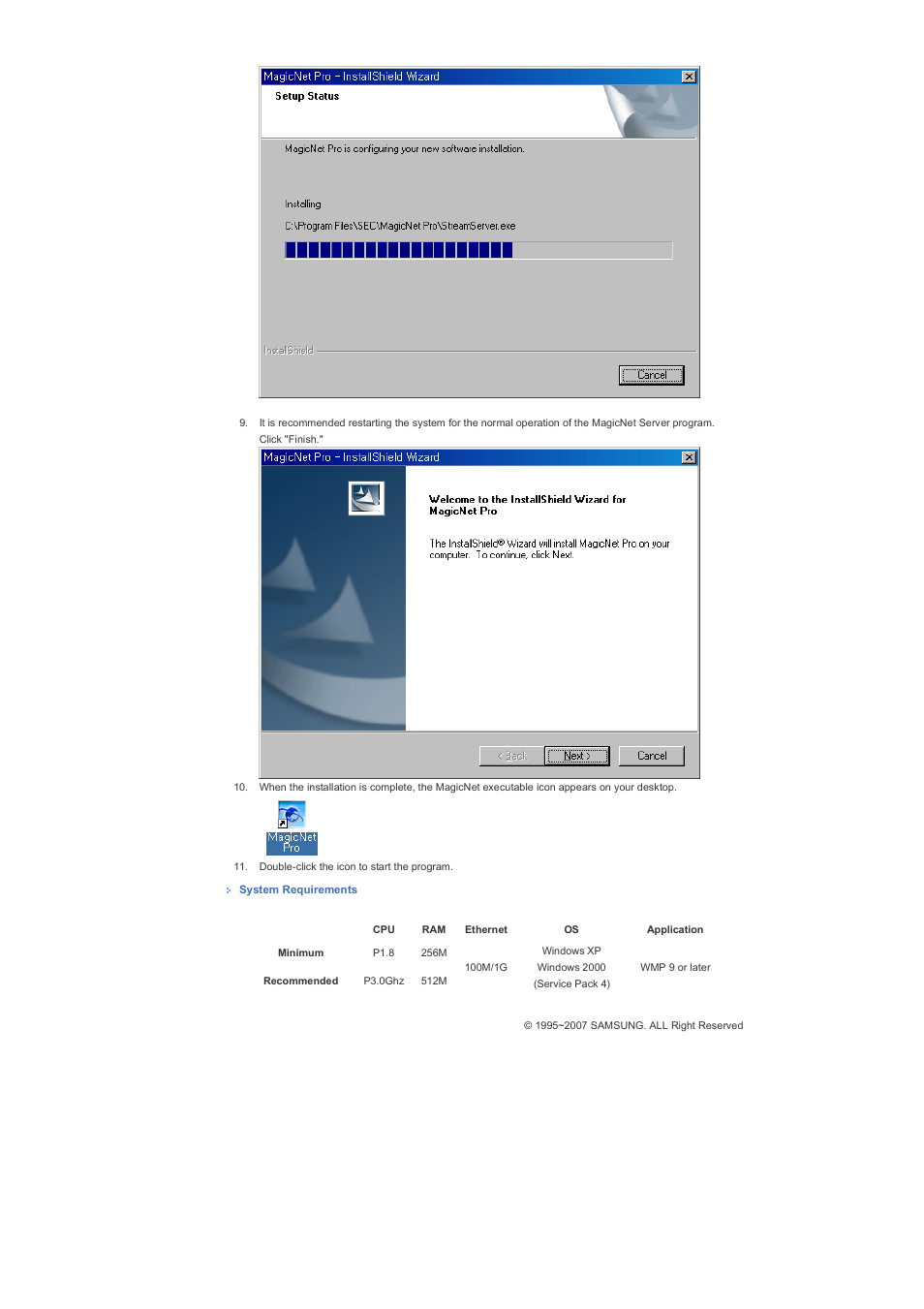 Samsung 570DXN User Manual | Page 38 / 164