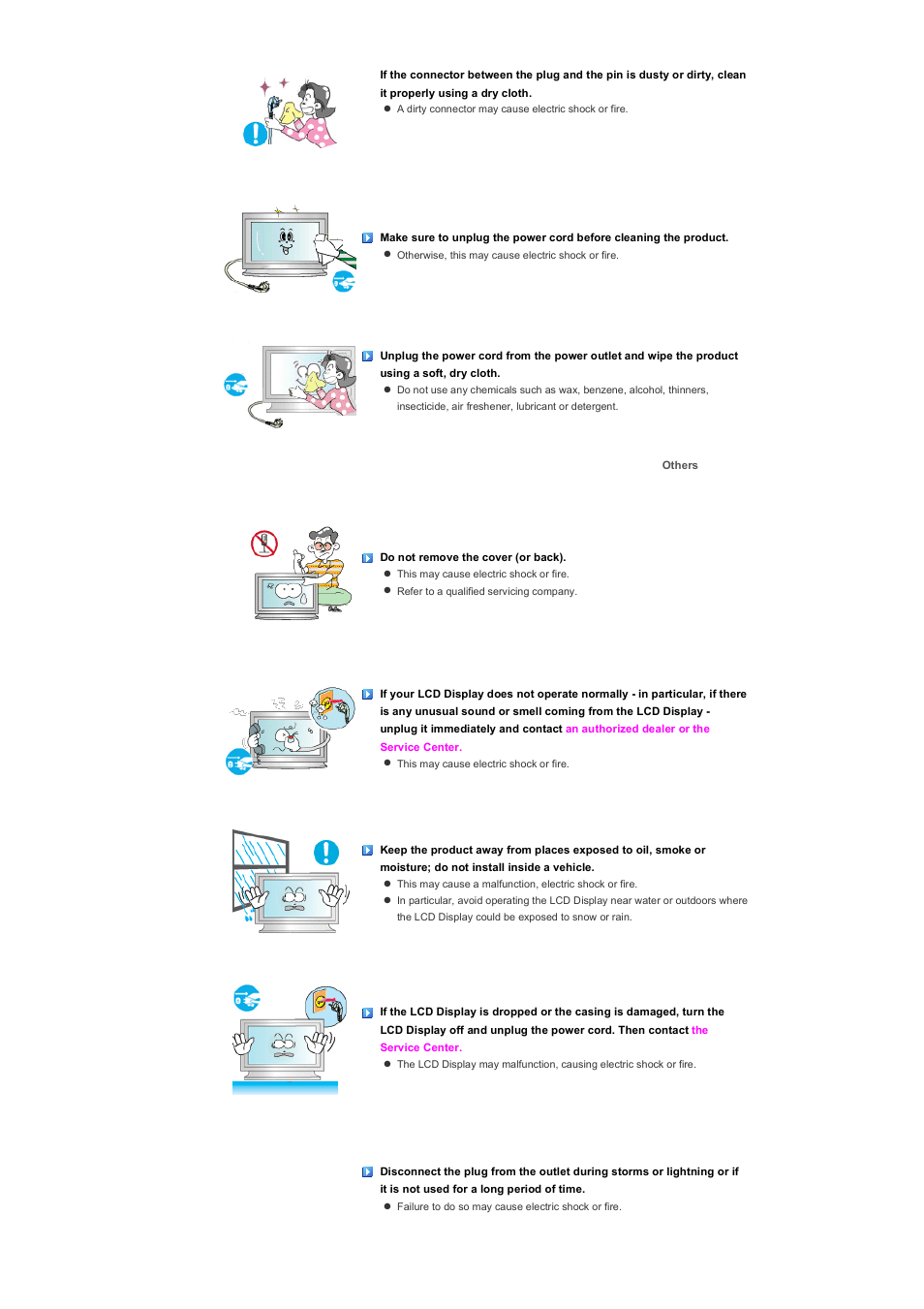 Others | Samsung 570DXN User Manual | Page 6 / 164