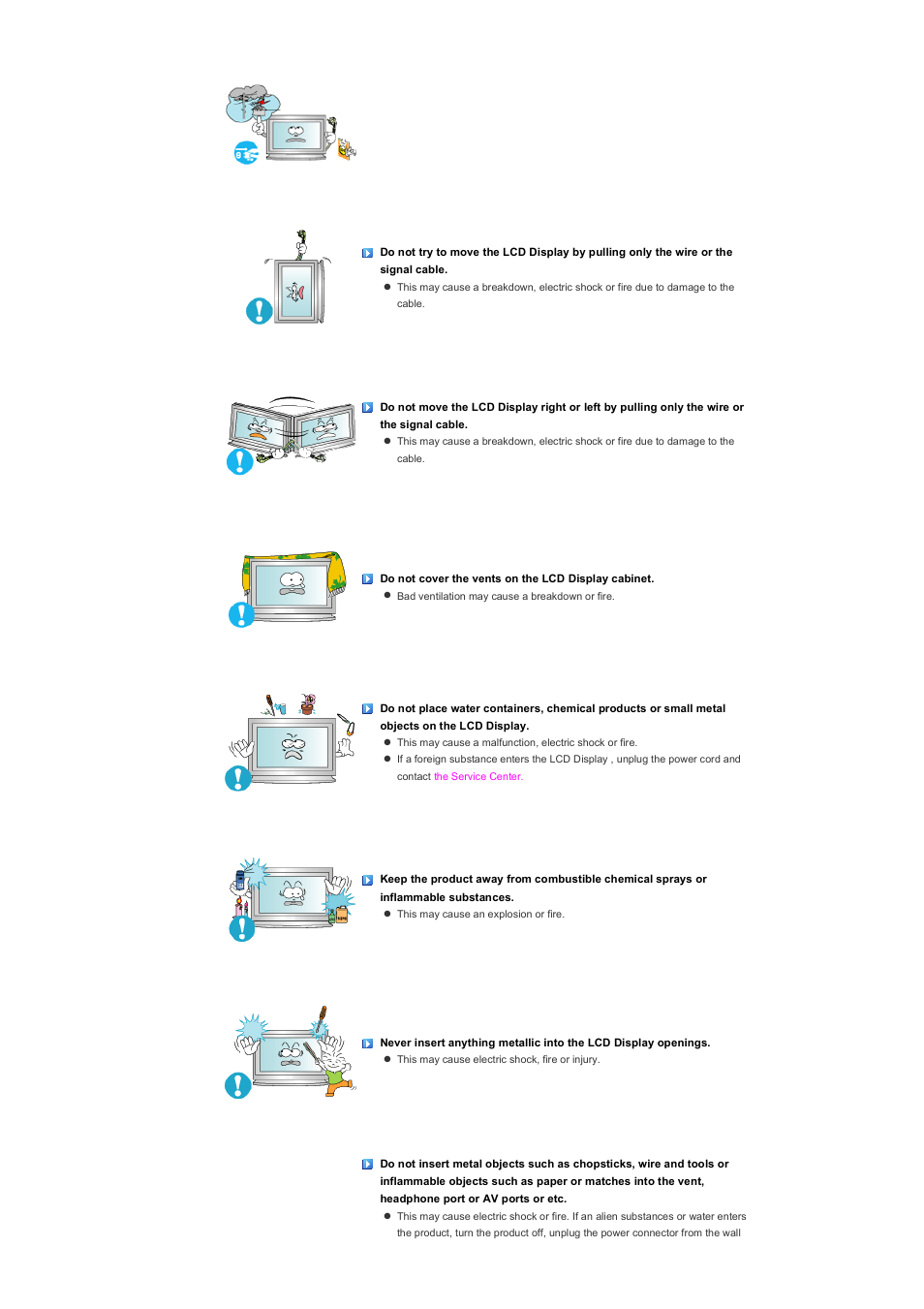 Samsung 570DXN User Manual | Page 7 / 164