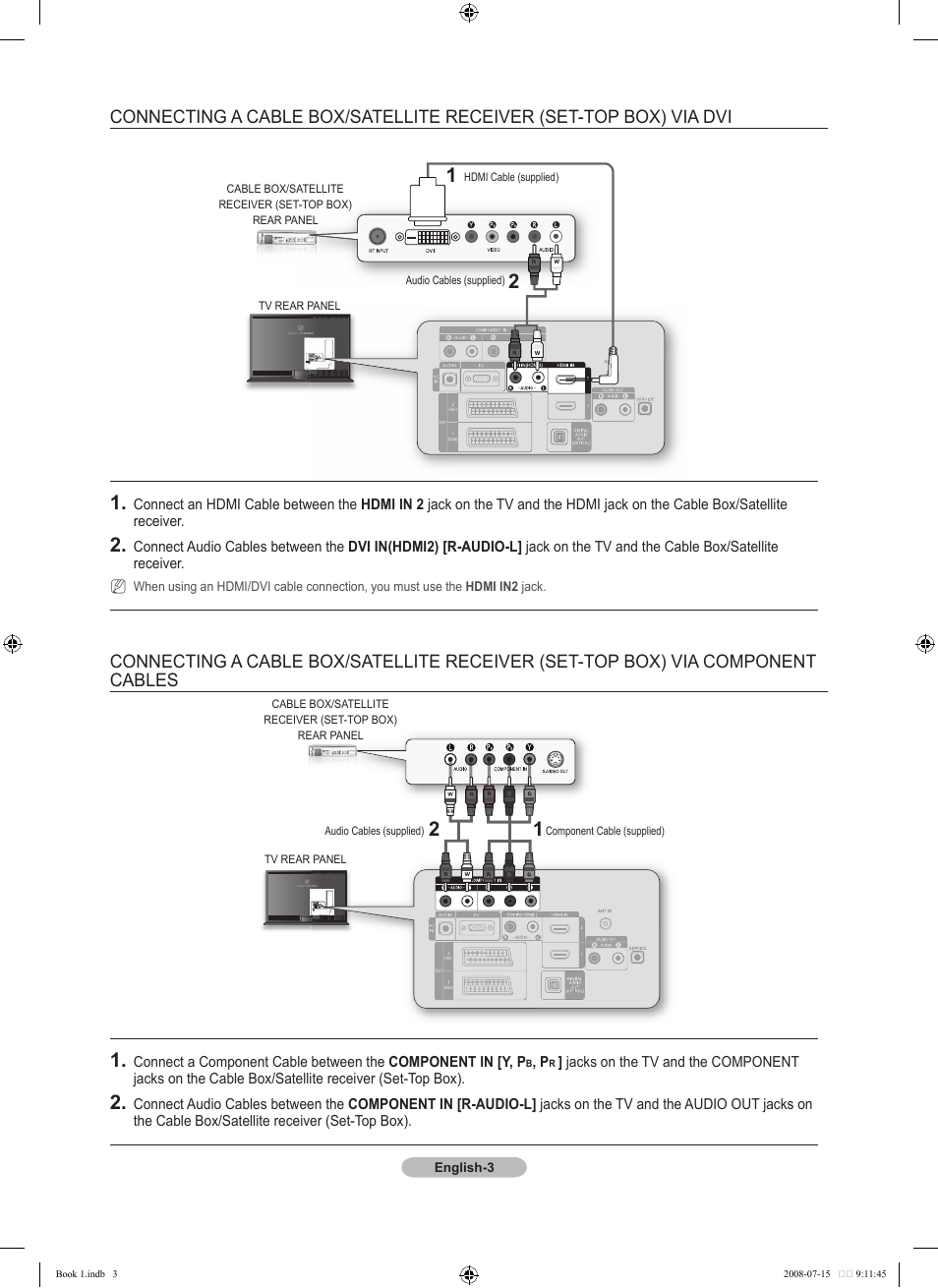 Samsung LE52A900 User Manual | Page 3 / 32