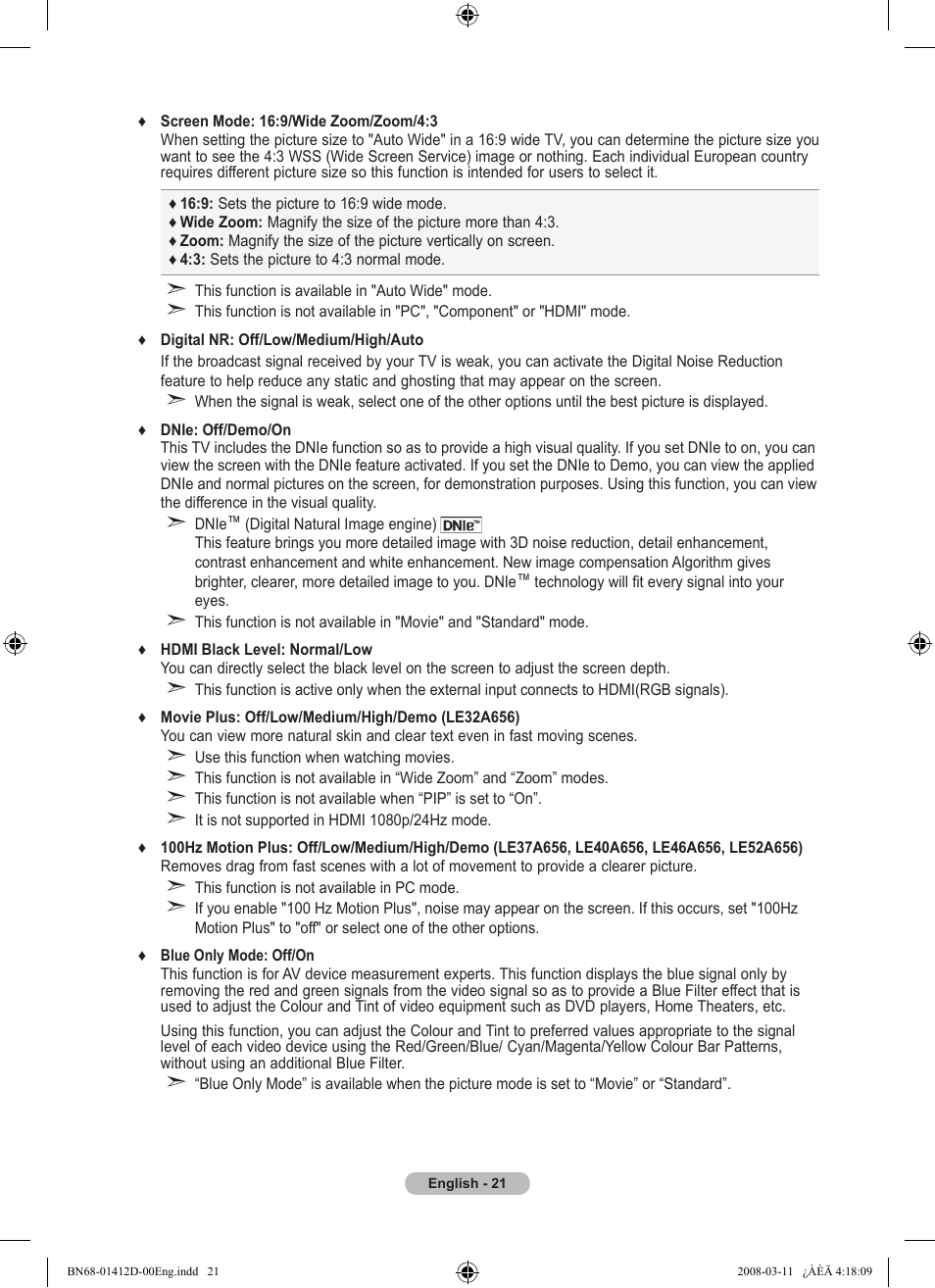 Samsung BN68-01412D-00 User Manual | Page 23 / 72